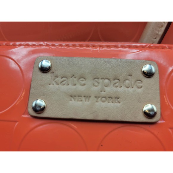 Orange Kate Spade shoulder bag and matching wallet - Picture 2 of 8